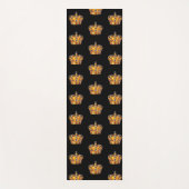 Koninklijke gouden kroon yogamat (Voorkant)