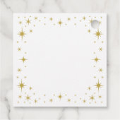 Koninklijke Gouden Prinses Verjaardag Bedankjes Labels (Achterkant)