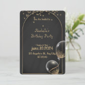 Koninklijke Gouden Verjaardag Party uitnodiging (Staand voorkant)