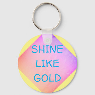 Koninklijke Gouden Zonneschijn Sleutelhanger
