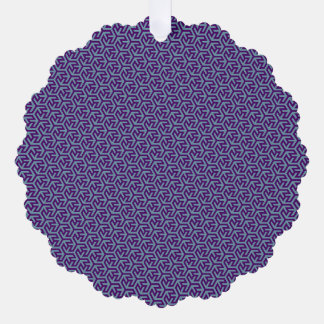 Koninklijke Hex Weave Ornament Kaart