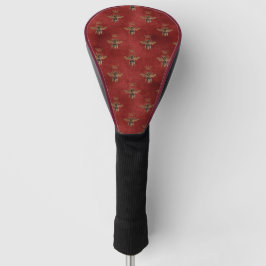 Koninklijke honingbijen werpkussen golfheadcover