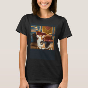 Koninklijke Hoogheid Corgi Portret Honden UK Pembr T-shirt