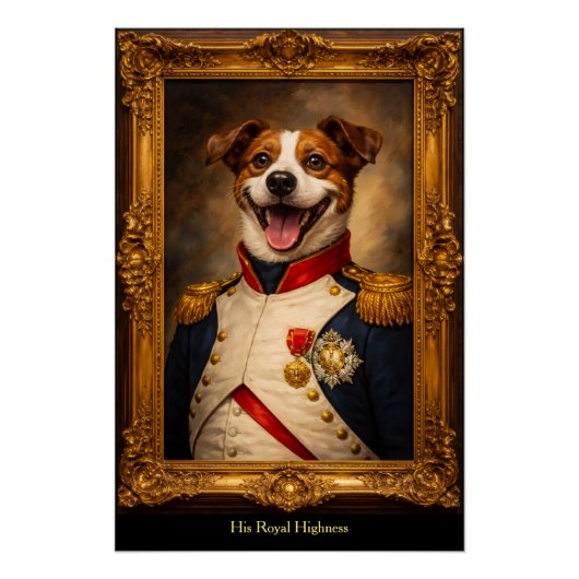 Koninklijke Hoogheid Hond Perfect Poster (Voorkant)