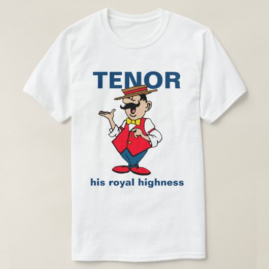 Koninklijke Hoogheid T-shirt (Design voorkant)