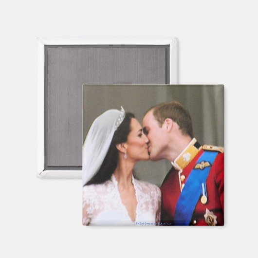 Koninklijke huwelijksmagneten magneet (Voorkant / Achterkant)