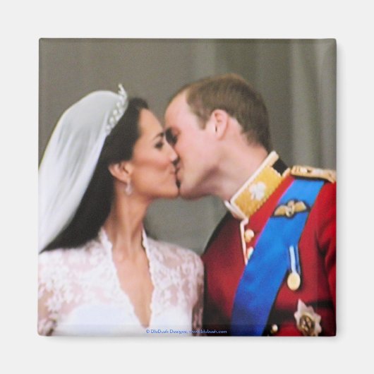 Koninklijke huwelijksmagneten magneet (Voorkant)