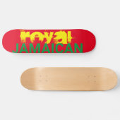 KONINKLIJKE JAMAICAANSE Skateboard (Horizontaal)