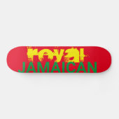 KONINKLIJKE JAMAICAANSE Skateboard (Horizontaal)