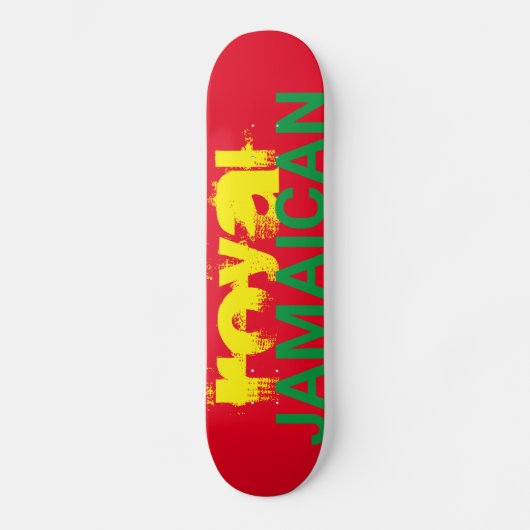 KONINKLIJKE JAMAICAANSE Skateboard (Voorkant)