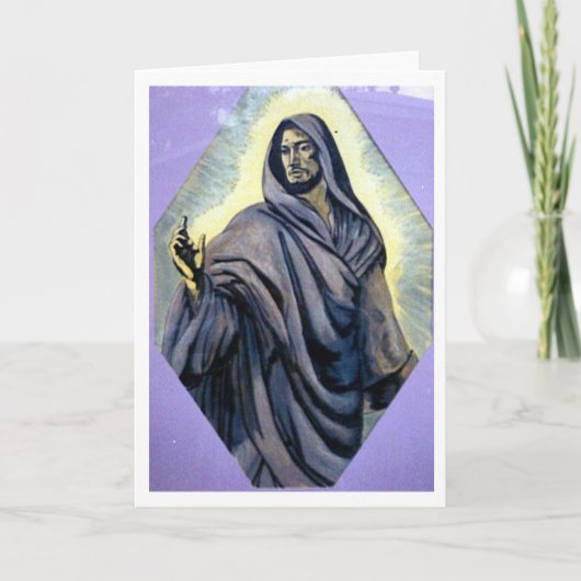 Koninklijke Jezus Feestdagen Kaart (Voorkant)