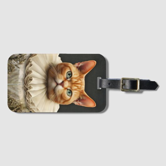 Koninklijke Kat Bagagelabel (Voorkant (horizontaal))