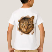 Koninklijke Kat Kinder T-shirt (Achterkant)