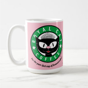 KONINKLIJKE KAT KOFFIE Prinses Cartoon Kat Koffiemok