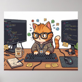 Koninklijke Kat Poster