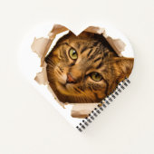 Koninklijke Kat Spiraal Notebook Notitieboek (Achterkant)