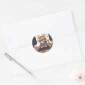 Koninklijke Kat Sticker (Envelop)