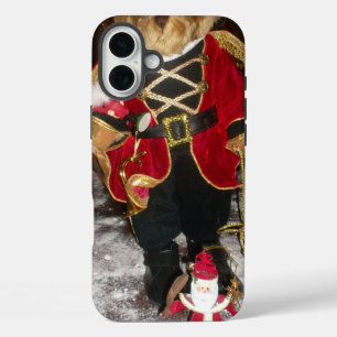 Koninklijke Kerst Teddybeer Kerst Kunstprint iPhone 16 Plus Hoesje