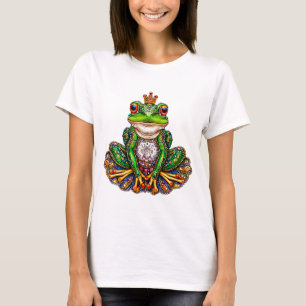 🐸 Koninklijke Kikker Schattig Karakter Cadeau ✨ T-shirt