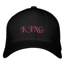 Koninklijke King Basic Flexfit Wol-Cap Zwart Elega
