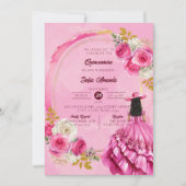 Koninklijke Kleine Prinses Quinceañera Kaart (Voorkant)