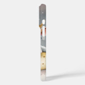 Koninklijke Koe Droomt op Kaas Troon Case-Mate iPhone Case (Achterkant / Links)