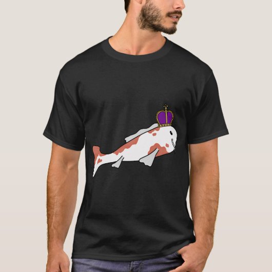 Koninklijke Koi Boi T-shirt (Voorkant)