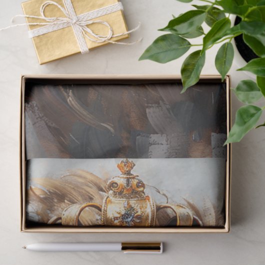 Koninklijke koning tissuepapier (Geschenk)