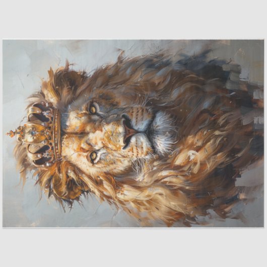 Koninklijke koning tissuepapier (Voorkant)