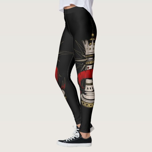 Koninklijke koningin leggings (Links)