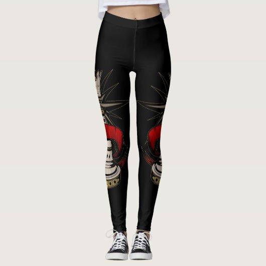 Koninklijke koningin leggings (Voorkant)