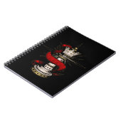 Koninklijke koningin notitieboek (Linkerzijde)