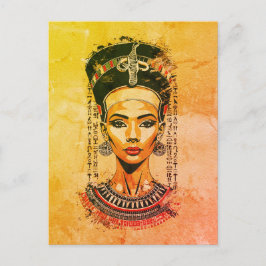 Koninklijke Koningin van Egypte – Moderne Neo-Fara Briefkaart
