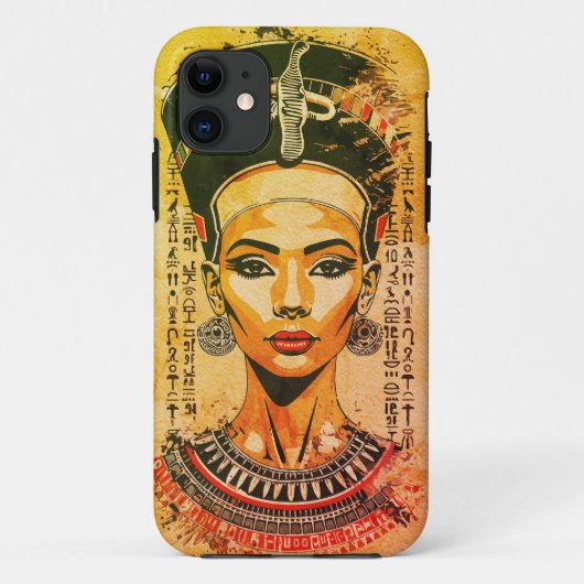 Koninklijke Koningin van Egypte – Moderne Neo-Fara Case-Mate iPhone Case (Achterkant)