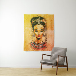 Koninklijke Koningin van Egypte – Moderne Neo-Fara Wandkleed