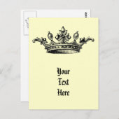  koninklijke kroon briefkaart (Voorkant / Achterkant)