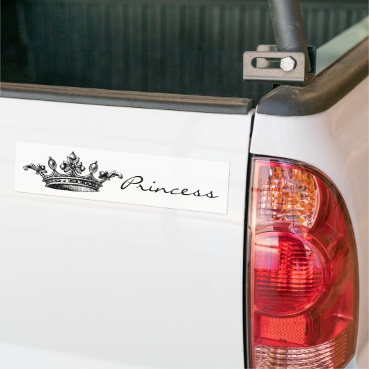  koninklijke kroon bumpersticker (Op Truck)