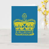 Koninklijke Kroon Grafisch Kaart (Gele Bloem)
