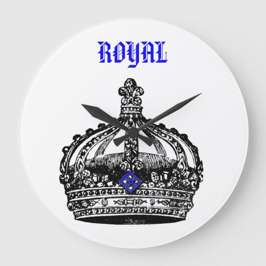  koninklijke kroon grote klok (Voorkant)