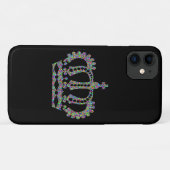 Koninklijke Kroon in patronen Case-Mate iPhone Case (Achterkant (horizontaal))