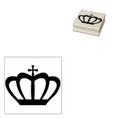 koninklijke kroon kunststempel rubberstempel (Gestempeld)