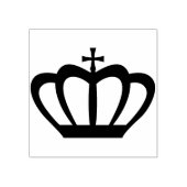 koninklijke kroon kunststempel rubberstempel (Afrduk)