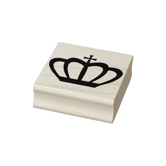 koninklijke kroon kunststempel rubberstempel (Stempel)