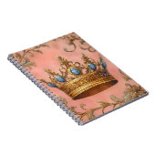 Koninklijke kroon. notitieboek (Rechterzijde)