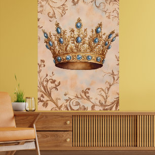Koninklijke kroon. poster