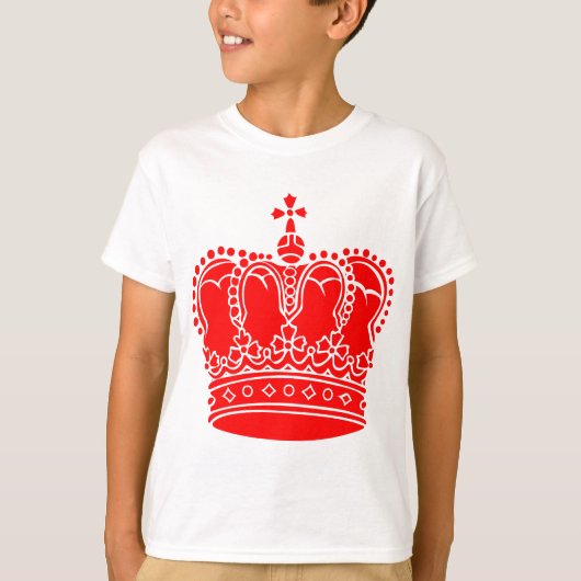 Koninklijke Kroon - Rood T-shirt (Voorkant)