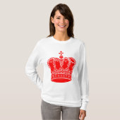 Koninklijke Kroon - Rood T-shirt (Voorkant volledig)