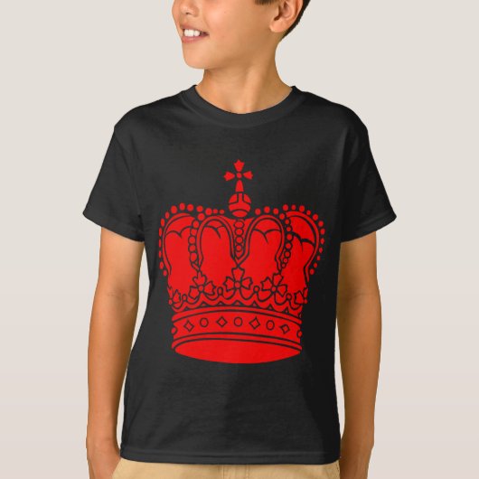 Koninklijke Kroon - Rood T-shirt (Voorkant)