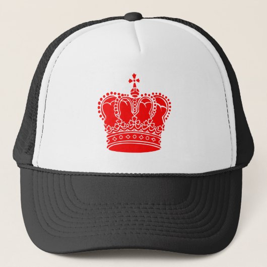 Koninklijke Kroon - Rood Trucker Pet (Voorkant)