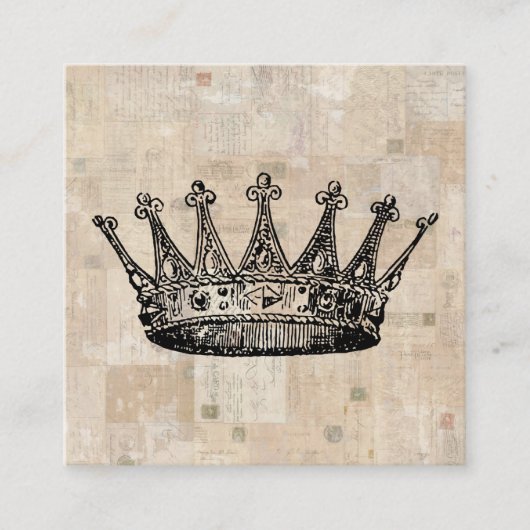  Koninklijke Kunst & Oude Stampen Achtergrond Informatiekaartje (Voorkant)